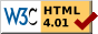 W3C - HTML 4.01 kompatibel